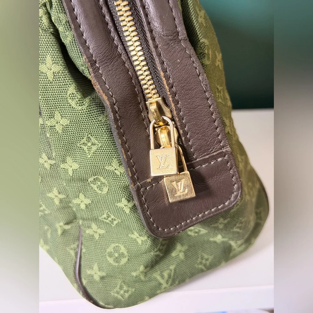 Louis Vuitton Green Mini Lin Josephine PM - Picture 3 of 13